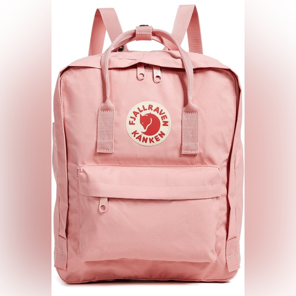 Fjallraven Kanken pink backpack